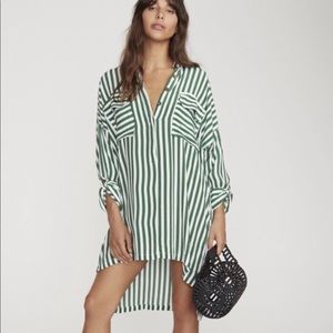 Faithfull the brand Baia Shirt Dress Sz S